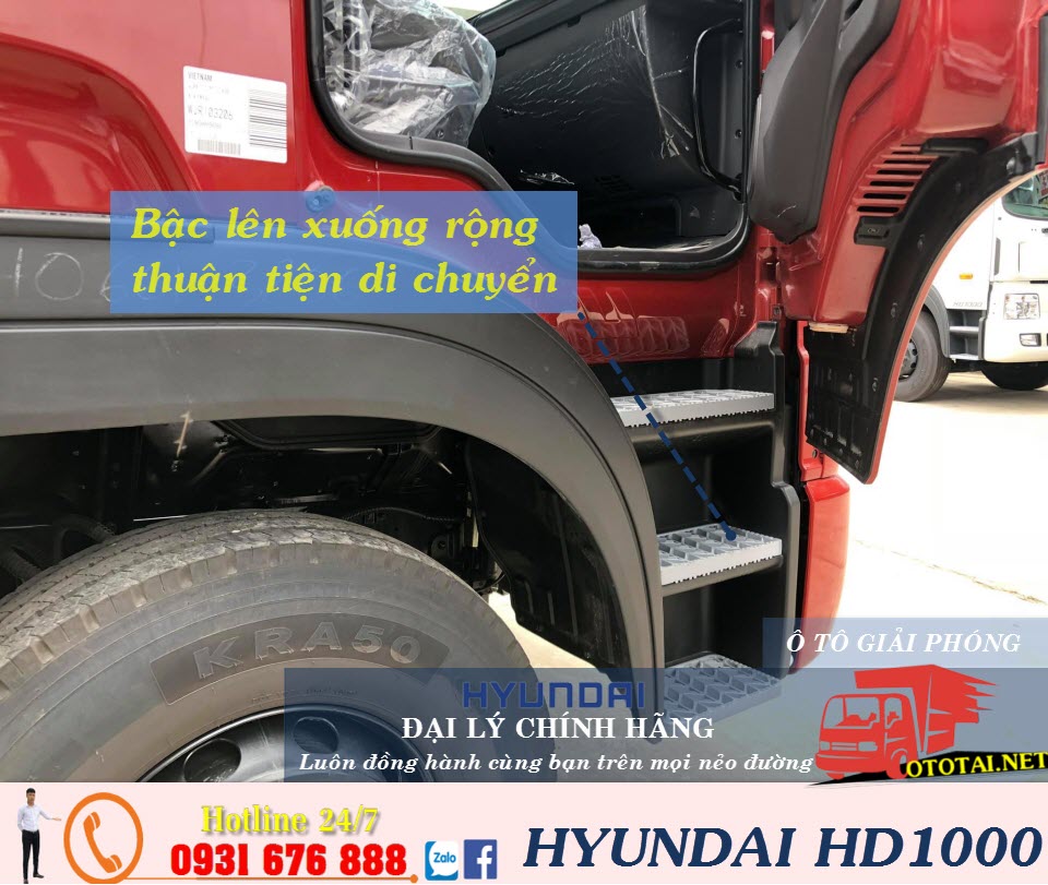 đầu kéo hyundai hd1000