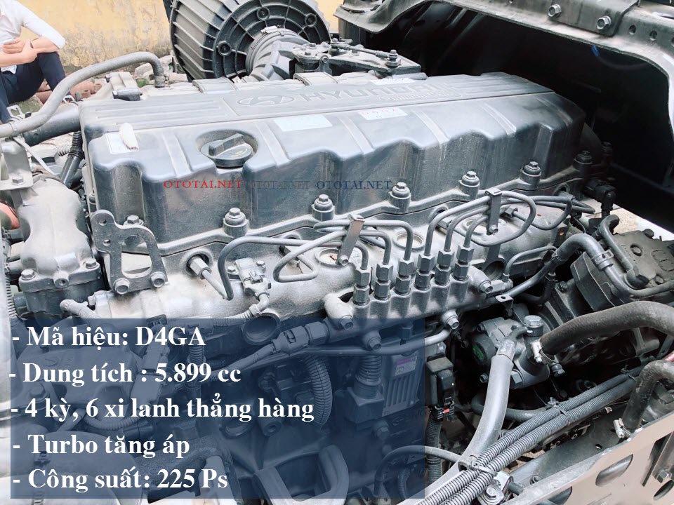 động cơ xe tải hyundai hd240