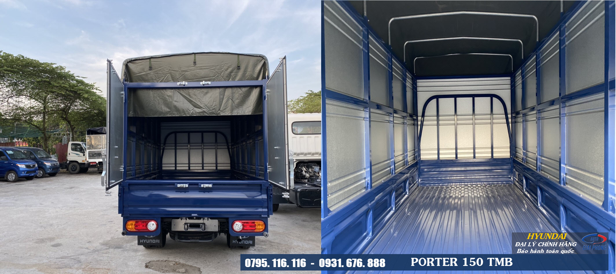 xe tải hyundai 1.5 tấn H150 Porter