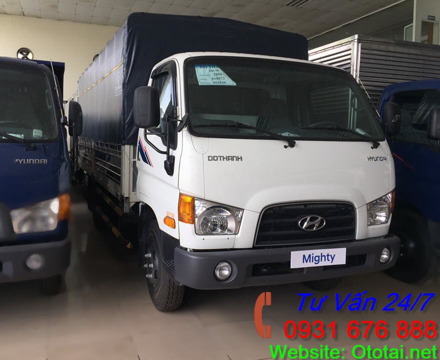 xe tải hyundai mighty 2017 8 tấn thành công