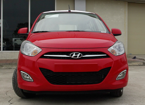 Hyundai i10 có lưới tản nhiệt giống Accent hay Avante.