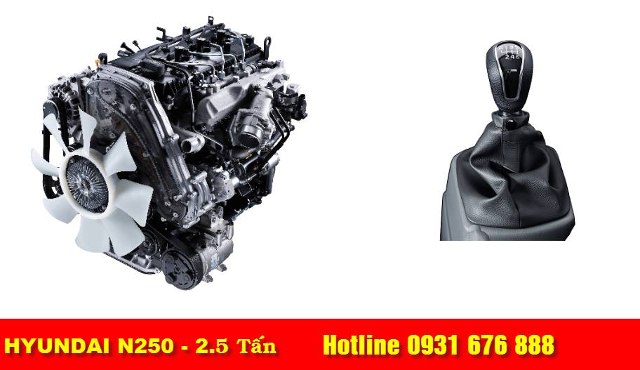 động cơ xe tải hyundai n250 thành công