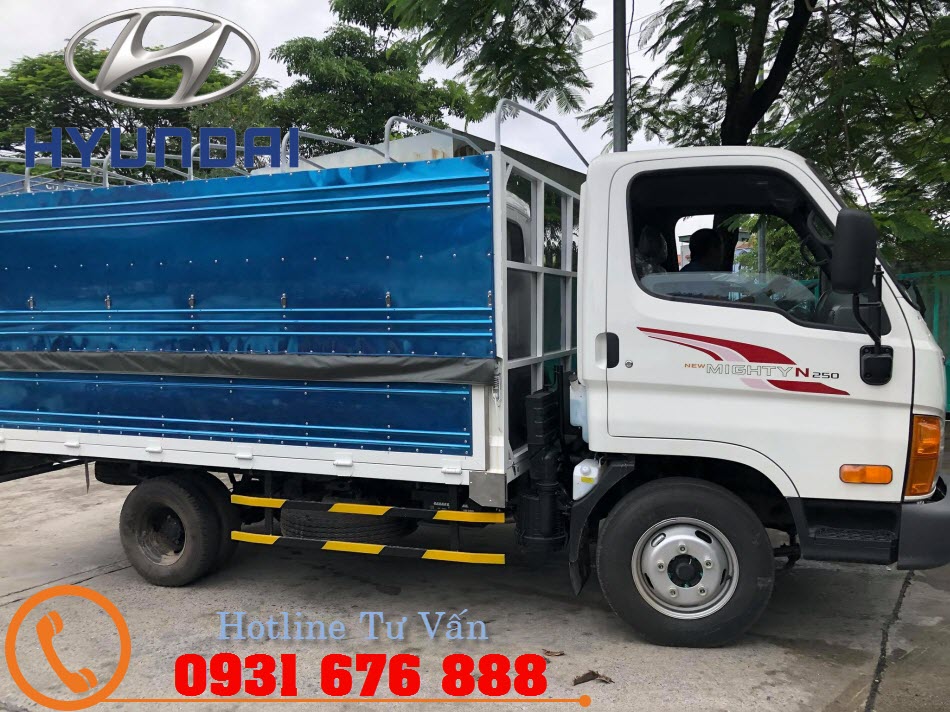 ngoại thất xe tải hyundai n250