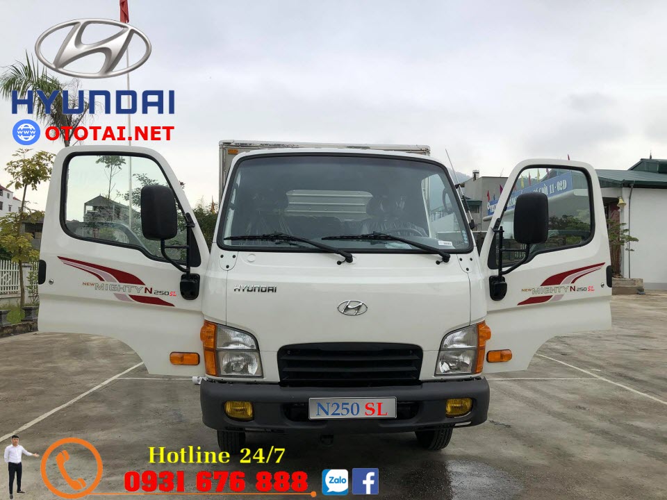 ngoại thất xe tải hyundai n250sl