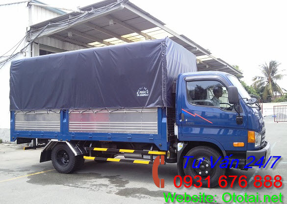 Xe Tải 1T9 Hyundai HD36L Thùng Mui Bạt