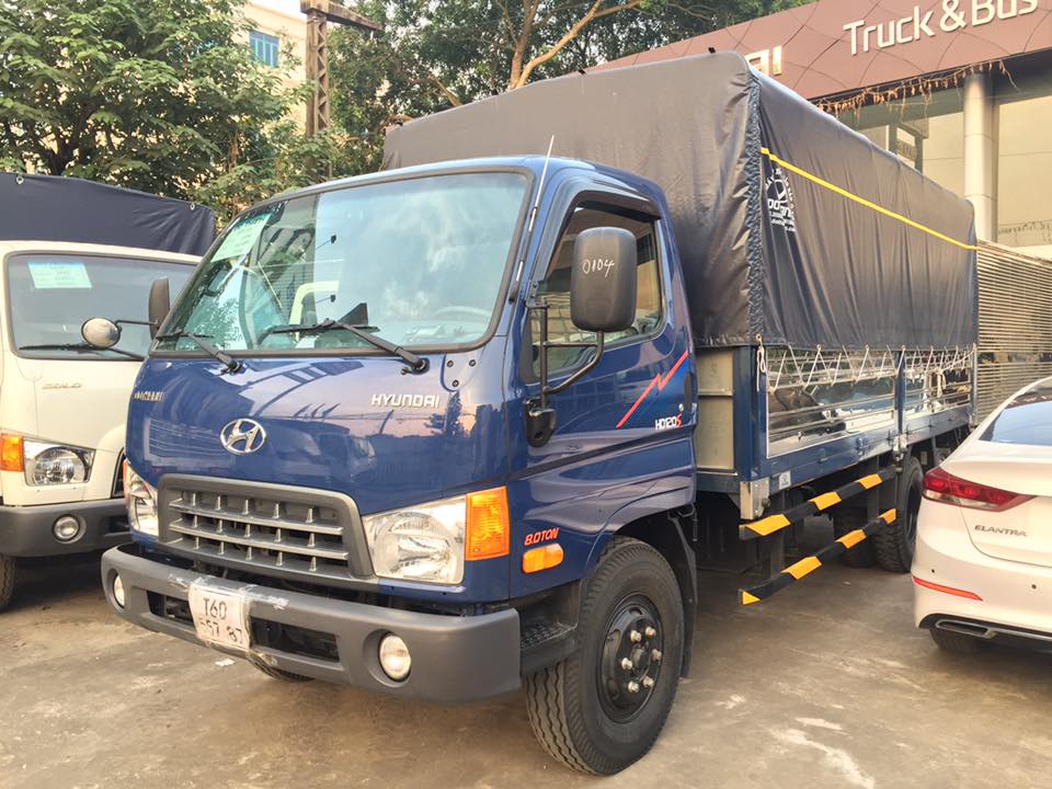 xe nâng tải 8 tấn hyundai đô thành hd120ls thùng 6m2