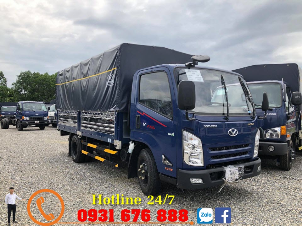 xe tải đô thành iz75s 3t5