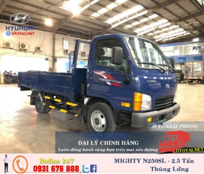GIÁ XE HYUNDAI NEW MIGHTY N250SL 2.5 Tấn Thùng 4m3 I GIÁ TẠI NHÀ MÁY