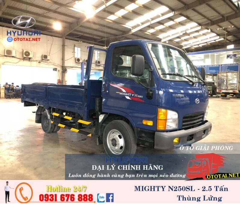 GIÁ XE HYUNDAI NEW MIGHTY N250SL 2.5 Tấn Thùng 4m3 I GIÁ TẠI NHÀ MÁY